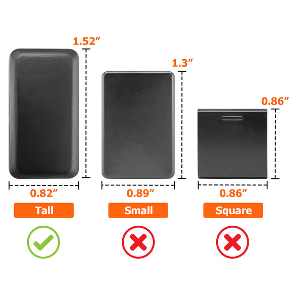 Toyota 3 - Lead 10ft Wiring Harness Kit with Dual LED Light Bar Spot Light Switch Tall Style 1.28″x 0.87″(38mm x 22mm) - WeiSen - 70203019