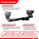 For 1999-2004 Jeep Grand Cherokee Heavy Duty Steel 2 Inch Receiver Trailer Hitch-5
