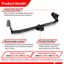 For 2021-2026 Toyota Sienna Heavy Duty Steel 2 Inch Receiver Trailer Hitch-5