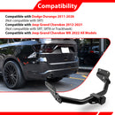 For 2011-2026 Dodge Durango & 2012-2021 Jeep Grand Cherokee Heavy Duty Steel 2 Inch Receiver Trailer Hitch-2