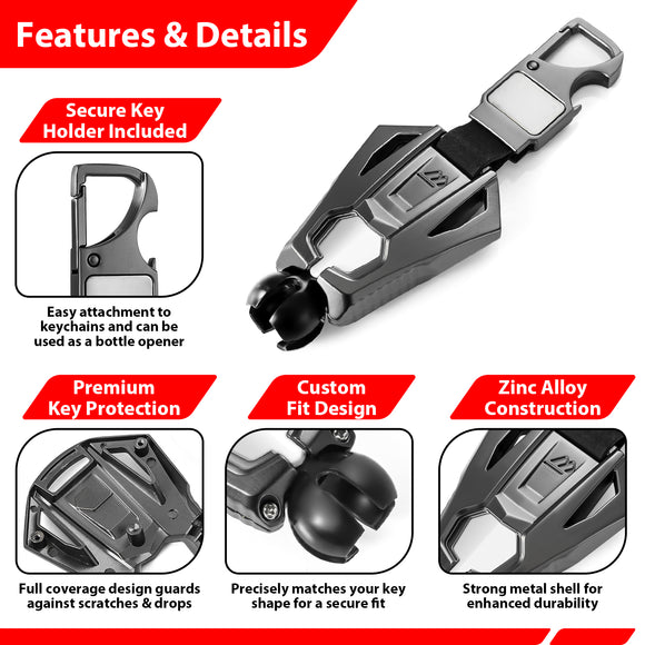 Heavy Duty Key Protector UTV Key Holder for 2017-2026 Can-Am Maverick X3 / Outlander 1000R / Renegade 1000R