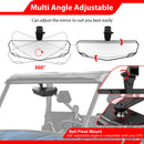 For 2017-2025 Polaris Ranger 1000 XP / Crew & 2017-2022 Ranger 500 Adjustable Angle High Definition Center Rear View Mirror-3