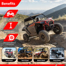 For 2024-2026 Polaris RZR XP 1000 / XP 4 1000 Bolt-On 6061 Aluminum UTV 2.5" Front and Rear Lift Kit-4