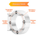 2Pcs 2" Wheel Spacers 4x156mm for Polaris Sportsman RZR Ranger Xplorer | 6061-T6 Forged Aluminum | Bolt-On-2