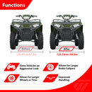 2Pcs 1" 4x156 Wheel Spacers Adapters for Polaris RZR Ranger Ace Sportsman | 6061-T6 Forged Aluminum | Bolt-On-3