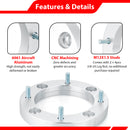 2Pcs 1" 4x156 Wheel Spacers Adapters for Polaris RZR Ranger Ace Sportsman | 6061-T6 Forged Aluminum | Bolt-On-4