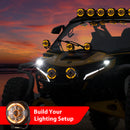 7" LED Pod Lights with DT Wiring Harness Kit – 3-Layer DRL, 6 Dynamic Modes (White & Amber) for Jeeps, Trucks, SUVs, ATVs, UTVs-6