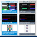 Whipless Laser LED Whip Light w/1.5-2" Round Tube Clamp | Wireless Remote Control | 9 Modes | Waterproof | for ATV UTV Truck Jeep SUV Golf Cart-6