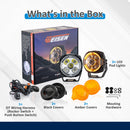 5" LED Pod Lights with DT Wiring Harness Kit – 3-Layer DRL, 6 Dynamic Modes (White & Amber) for Jeeps, Trucks, SUVs, ATVs, UTVs-9
