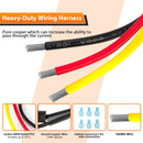 10FT 18AWG Wiring Harness Kit 2 Leads for Dual Color Light Bar on Jeep Truck ATV UTV - WeiSen - 70203021