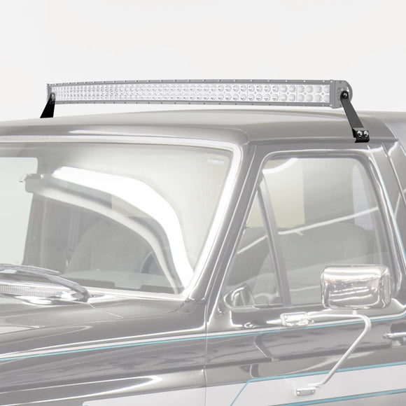 1966 - 1996 Ford Bronco F - 150 Roof 300W 52" Curved LED Light Bar Kit - WeiSen - 70101024+70202012+70203002