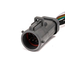 1987 - 1996 Ford F - 150 F - 250 F - 350 4 - Way Flat Output Vehicle - Side 4 - Pin Trailer Wiring Harness - WeiSen - 70206079