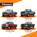 1987 - 1996 Ford F - 150 F - 250 F - 350 4 - Way Flat Output Vehicle - Side 4 - Pin Trailer Wiring Harness - WeiSen - 70206079