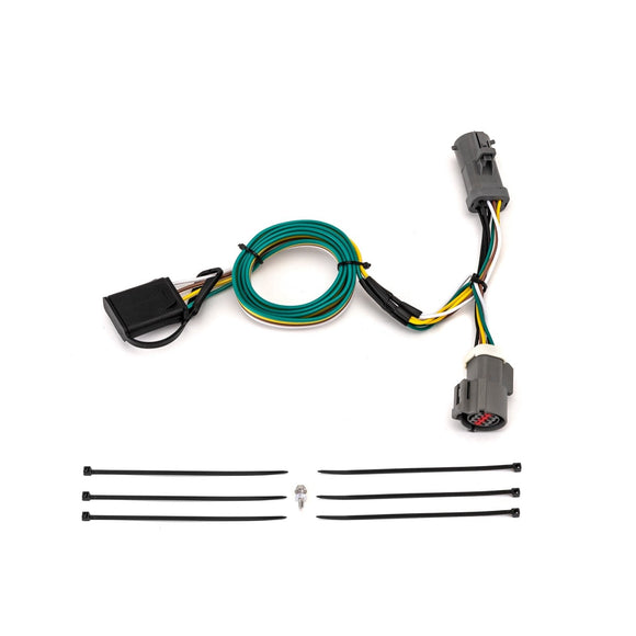 1987 - 1996 Ford F - 150 F - 250 F - 350 4 - Way Flat Output Vehicle - Side 4 - Pin Trailer Wiring Harness - WeiSen - 70206079
