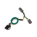 1987 - 1996 Ford F - 150 F - 250 F - 350 4 - Way Flat Output Vehicle - Side 4 - Pin Trailer Wiring Harness - WeiSen - 70206079