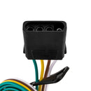 1987 - 1996 Ford F - 150 F - 250 F - 350 4 - Way Flat Output Vehicle - Side 4 - Pin Trailer Wiring Harness - WeiSen - 70206079