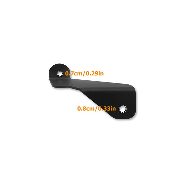 1993 - 1998 Grand Cherokee ZJ 4WD/2WD Upper Hood LED Light Mount Bracket - WeiSen - 70104020
