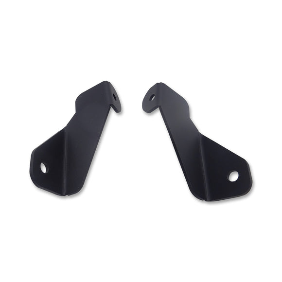 1993 - 1998 Jeep Grand Cherokee ZJ 4WD/2WD Hood Hinge 3" White & Amber Strobe LED Ditch Light Pod Kit - WeiSen - 70104020+70201007