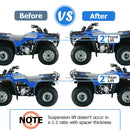 1993 - 2000 Honda TRX300 FourTrax ATV Heavy - Duty Steel Front & Rear 2" Full Lift Kit - WeiSen - 80401060