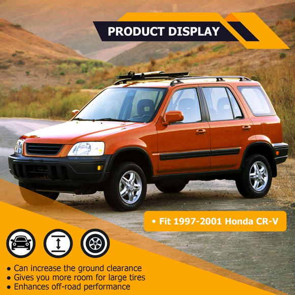 1997 - 2001 Honda CR - V 4WD 4x4 2WD 4x2 Heavy Duty Steel Front & Rear 2.5" Suspension Lift Kit - WeiSen - 70401039