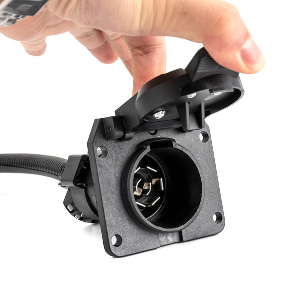 1997 - 2004 Ford F - 150 F - 250 Plug & Play 7 - WAY Vehicle - Side 7 - Pin Trailer Wiring Harness - WeiSen - 70206046