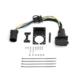 1997 - 2025 Toyota Ram GMC Ford USCAR Socket to 7 - Way RV Blade and 4 - Way Flat Trailer Wiring Adapter - WeiSen - 70206042