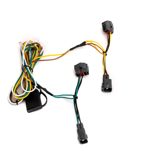 1998 - 2006 Jeep Wrangler TJ Plug & Play 4 - Pin Trailer Wiring Harness Kit - WeiSen - 70206043