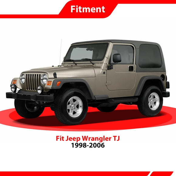 1998 - 2006 Jeep Wrangler TJ Plug & Play Connector Towed - Vehicle RV Trailer Wiring Harness - WeiSen - 70206081