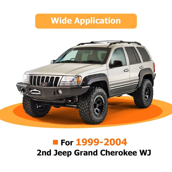 1999 - 2004 2nd Jeep Grand Cherokee WJ 4 - Pin Trailer Wiring Harness Connect Trailer Taillight Brake Turn Signal Light - WeiSen - 70206034