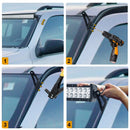 1999 - 2004 Jeep Grand Cherokee Upper Roof 50" Curved LED Light Bar Bracket - Weisen - 70101025