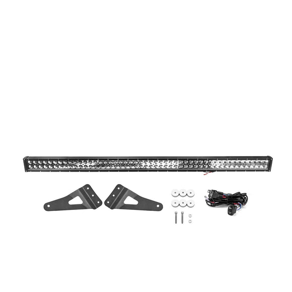 1999 - 2006 Chevy Silverado & GMC Sierra 1500/1500HD 52" Straight LED Light Bar Kit - WeiSen - 70101029+70202006+70203004