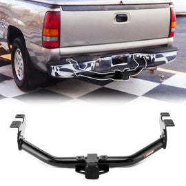 1999 - 2013 Chevrolet Silverado 1500 / GMC Sierra 1500 Heavy - Duty Steel Class 3 Trailer Hitch 2" Receiver - WeiSen - 70108034