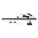 1Pcs 35" Universal Interior Windscreen 144LEDs Amber White Emergency Hazard Warning Strobe Light for SUV Truck Jeep - WeiSen - 70207014