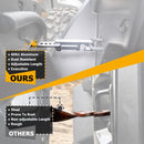 1Pcs Aluminum UTV Door Latch 4 - 6" Adjustable Fit Can Am Maverick x3 R Honda Pioneer Talon Kawasaki Teryx CFmoto Zforce Uforce - WeiSen - 80307019