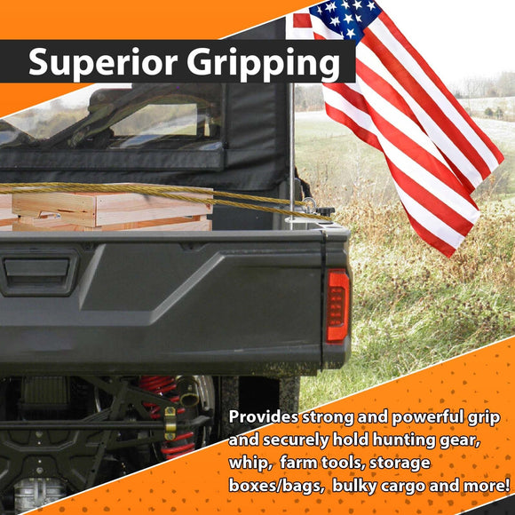 1Pcs UTV ATV Tie Down Anchors & Flag Mount Fit Polaris Ranger General 1000/xp with 1 - 7/16" Hole - WeiSen - 80304015