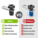 1Pcs UTV ATV Tie Down Anchors & Flag Mount Fit Polaris Ranger General 1000/xp with 1 - 7/16" Hole - WeiSen - 80304015