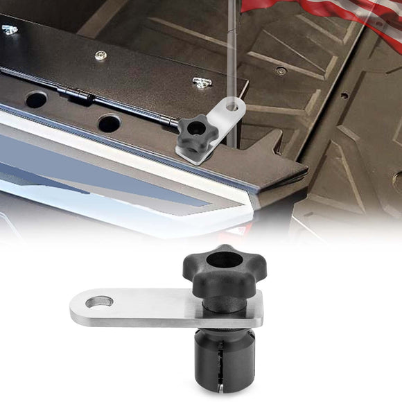 1Pcs UTV ATV Tie Down Anchors & Flag Mount Fit Polaris Ranger General 1000/xp with 1 - 7/16" Hole - WeiSen - 80304015