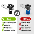 1psc UTV ATV Tie Down Anchors Whip Mount Flag Mount Fits Polaris RZR XP1000 ACE Sportsman w/ 1" Hole - WeiSen - 80304011