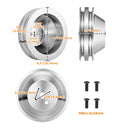 2 Groove 2V Water Pump Pulley V - Belt for 1969 - UP Ford Small Block 302 351W 351C 351M - WeiSen - ZT203 - B