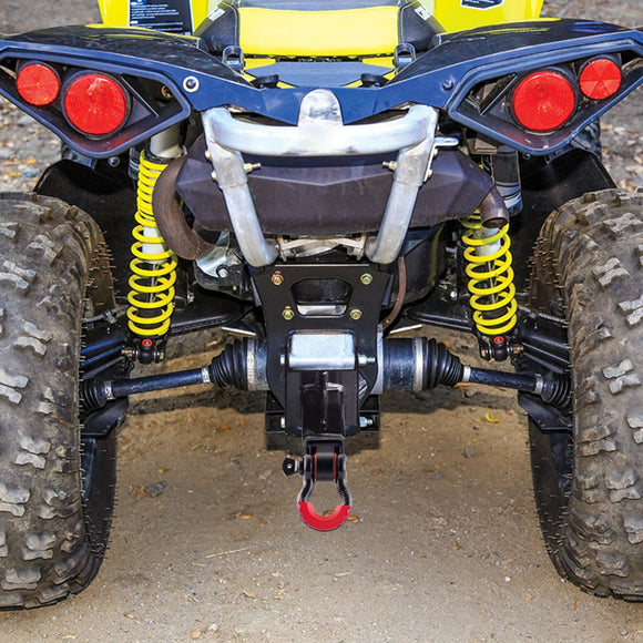 2" Rear Receiver Hitch & Shackle Hitch Receiver for 2012 - 2024 Can - Am Outlander & Renegade 1000 850 800 650 570 500 450 MAX XMR - WeiSen - 80107008+70304017