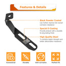 2000 - 2004 Subaru Outback Hood Hinge 3" White & Amber Strobe LED Ditch Light Pod Kit - WeiSen - 70104063+70201007