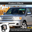 2000 - 2006 Toyota Tundra Upper Hood Ditch Driving FogLight Pod Mount Bracket - WeiSen - ZT239