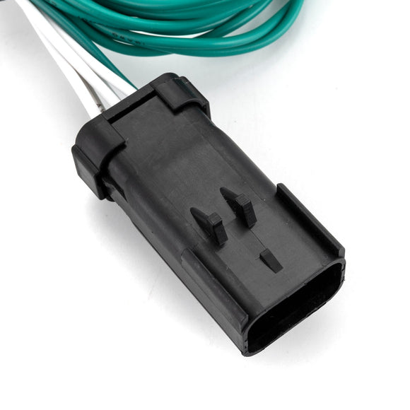 2002 - 2007 Jeep Liberty Vehicle - Side Custom 4 - Pin Trailer Wiring Harness With Plug & Play Connector - WeiSen - 70206086