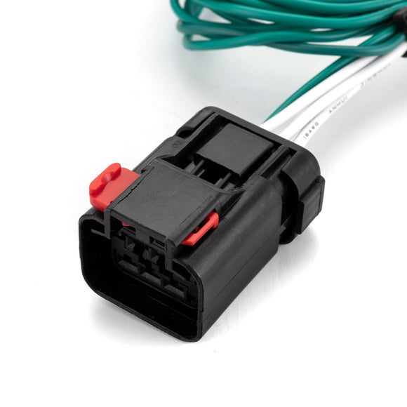 2002 - 2007 Jeep Liberty Vehicle - Side Custom 4 - Pin Trailer Wiring Harness With Plug & Play Connector - WeiSen - 70206086