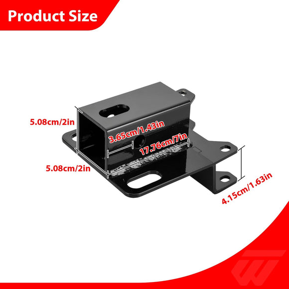 2002 - 2026 Honda Recon TRX250 ATV Heavy - Duty Steel Rear 2" Receiver Towing Hitch Trailer Hitch - WeiSen - 80107033