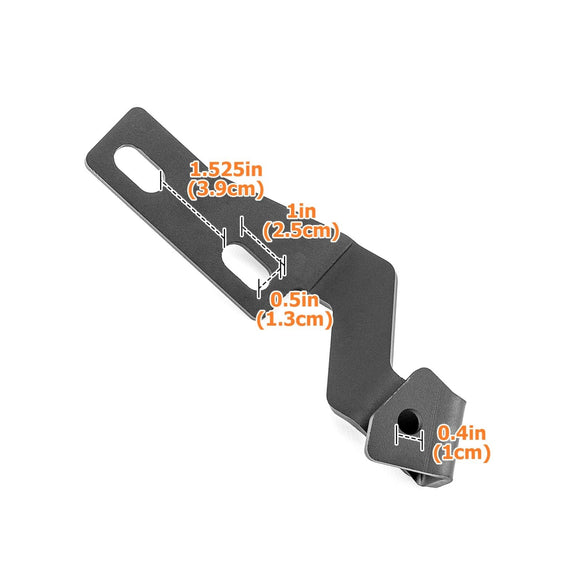 2003 - 2009 Toyota 4Runner Hood Hinge 3" White & Amber Strobe LED Ditch Light Pod Kit - WeiSen - 70104036+70201007