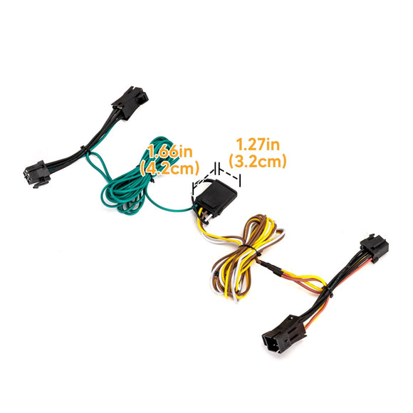 2003 - 2025 Chevrolet Express 2500 3500 Plug&Play 4 - Pin Trailer Wiring Harness - WeiSen - 70206054