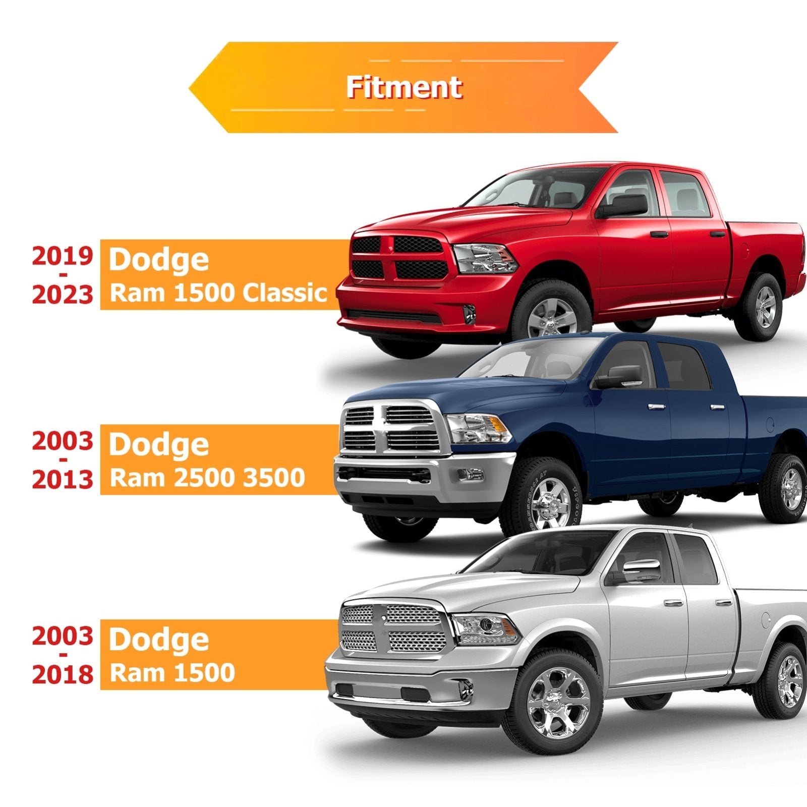 Roof & A-Pillar Kit | RAM 1500 TRADESMAN 2023 Roof & A-Pillar Kit | RAM 1500 TRADESMAN 2023