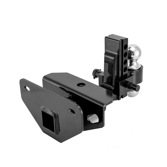 2003 - 2023 Dodge Ram 1500 2500 3500 Classic Class 3 Rear Trailer Hitch & Adjustable Trailer Hitch Ball Mount - WeiSen - 70108006+70304025