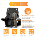 2003 - 2024 Toyota 4runner Heavy - Duty Steel Rear Trailer Hitch 2" Receiver - WeiSen - 70108014